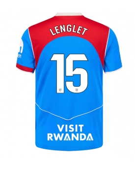 Atletico Madrid Clement Lenglet #15 Maglia Gara Terza Repliche 2025-26 Maniche Corte